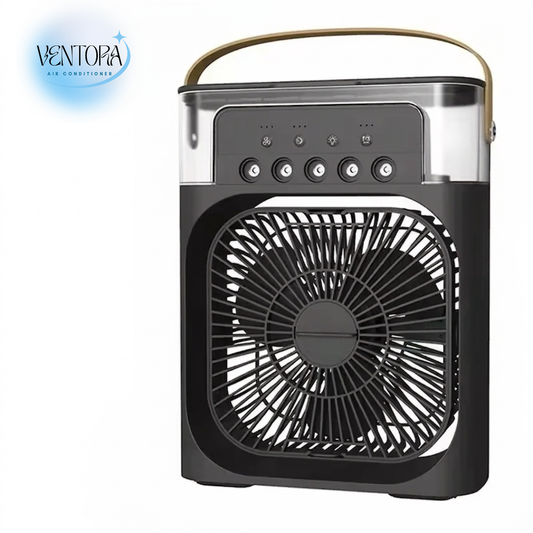 Ventora™ - Ventilador Humidificador Portátil 3 en 1